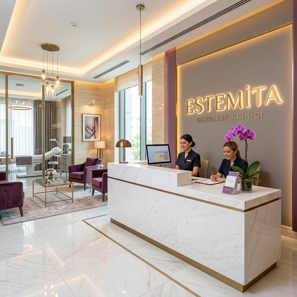 Estemita Klinik Şık Lobisi